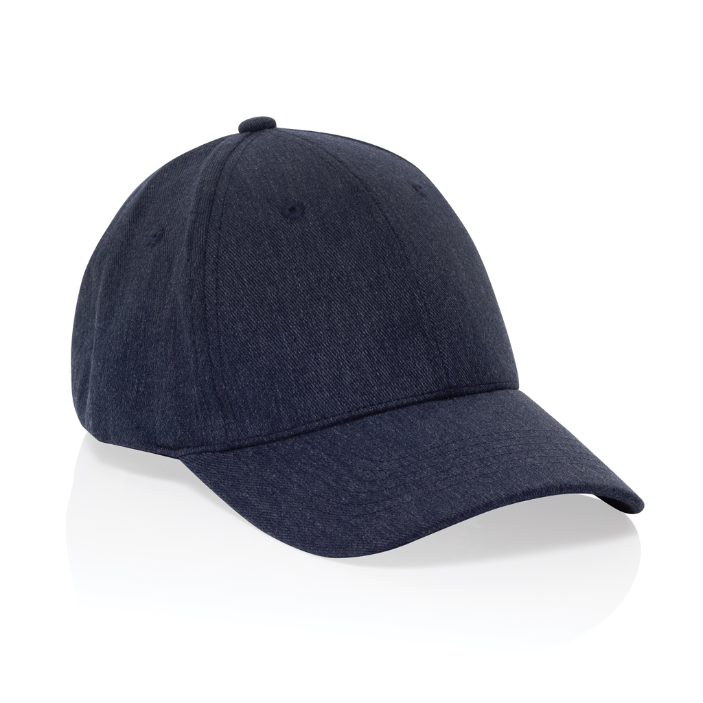 Milo AWARE™ recycled heather 6 panel cap 200gr - Image 25