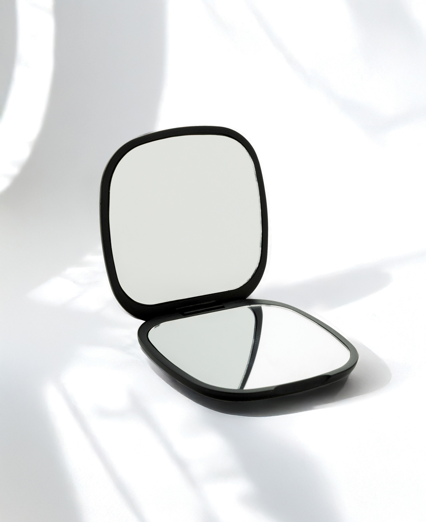 Reflecta RCS recycled plastic make-up mirror - Image 7