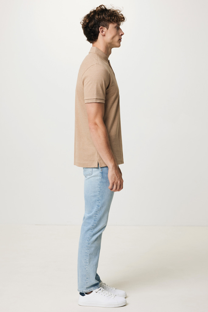 Iqoniq Yosemite recycled cotton pique polo - Image 753