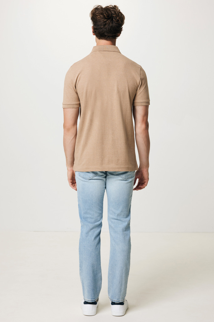 Iqoniq Yosemite recycled cotton pique polo - Image 754