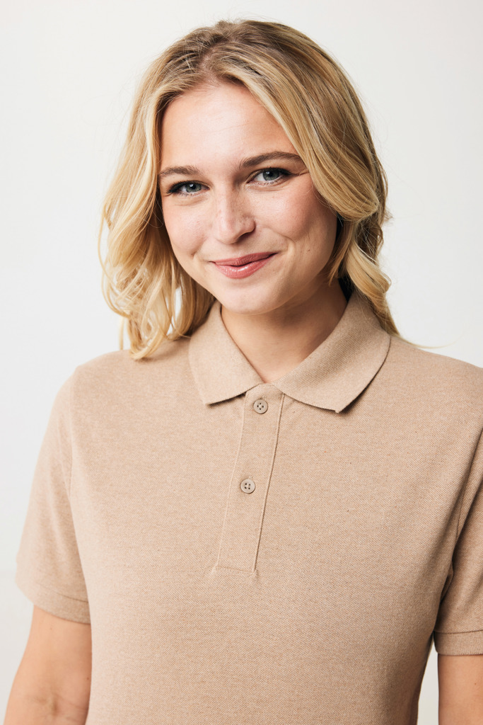 Iqoniq Yosemite recycled cotton pique polo - Image 755