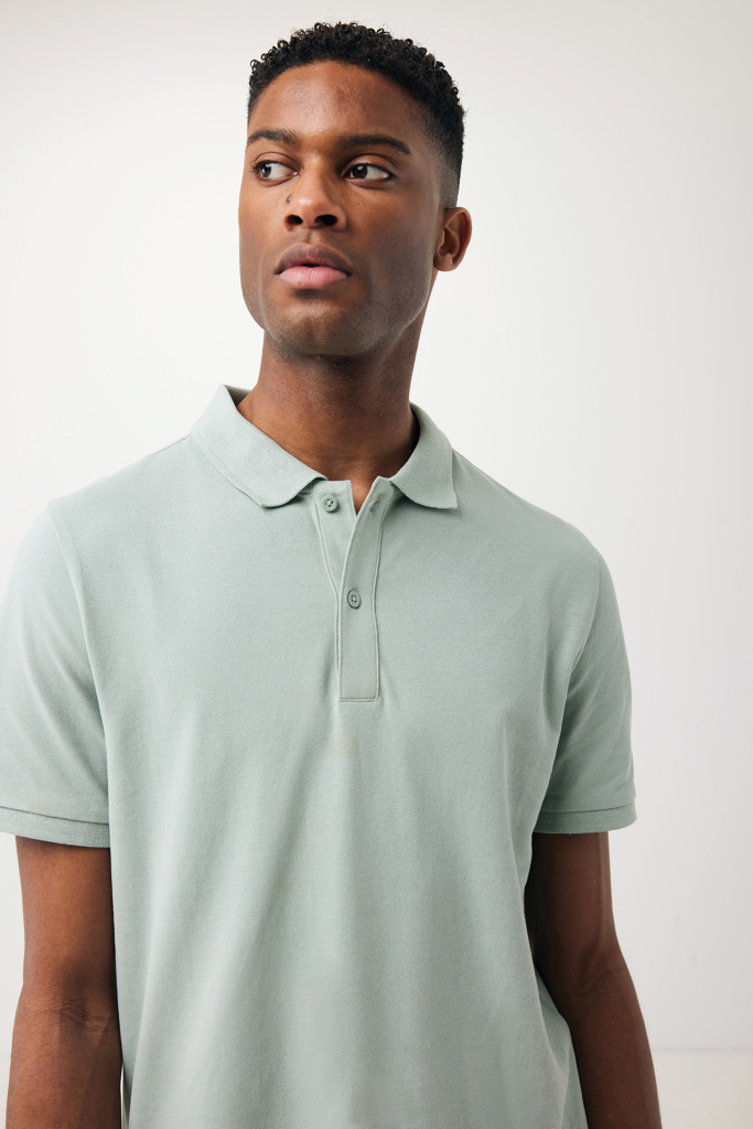 Iqoniq Yosemite recycled cotton pique polo - Image 768