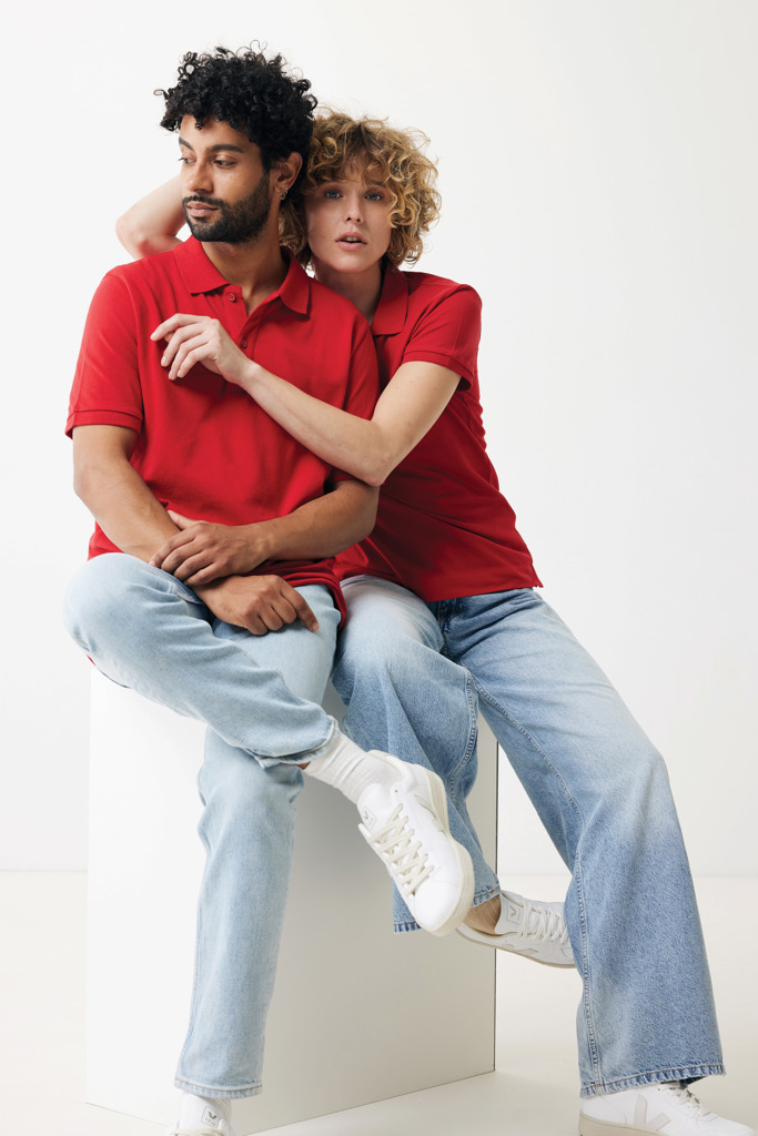 Iqoniq Yosemite recycled cotton pique polo - Image 795