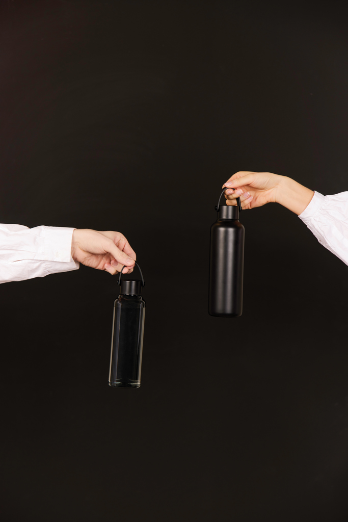 VINGA Baltimore RCS recycled SS bottle 600 ML - Image 5